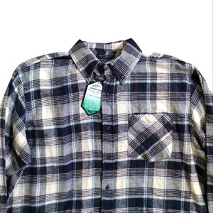Blue Flannel Shirt NEW Jackson Hole